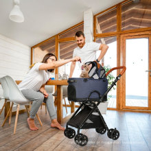 Luxo de carrinho de estimação de carrinho de estimação de gatos de carrinho de estimação